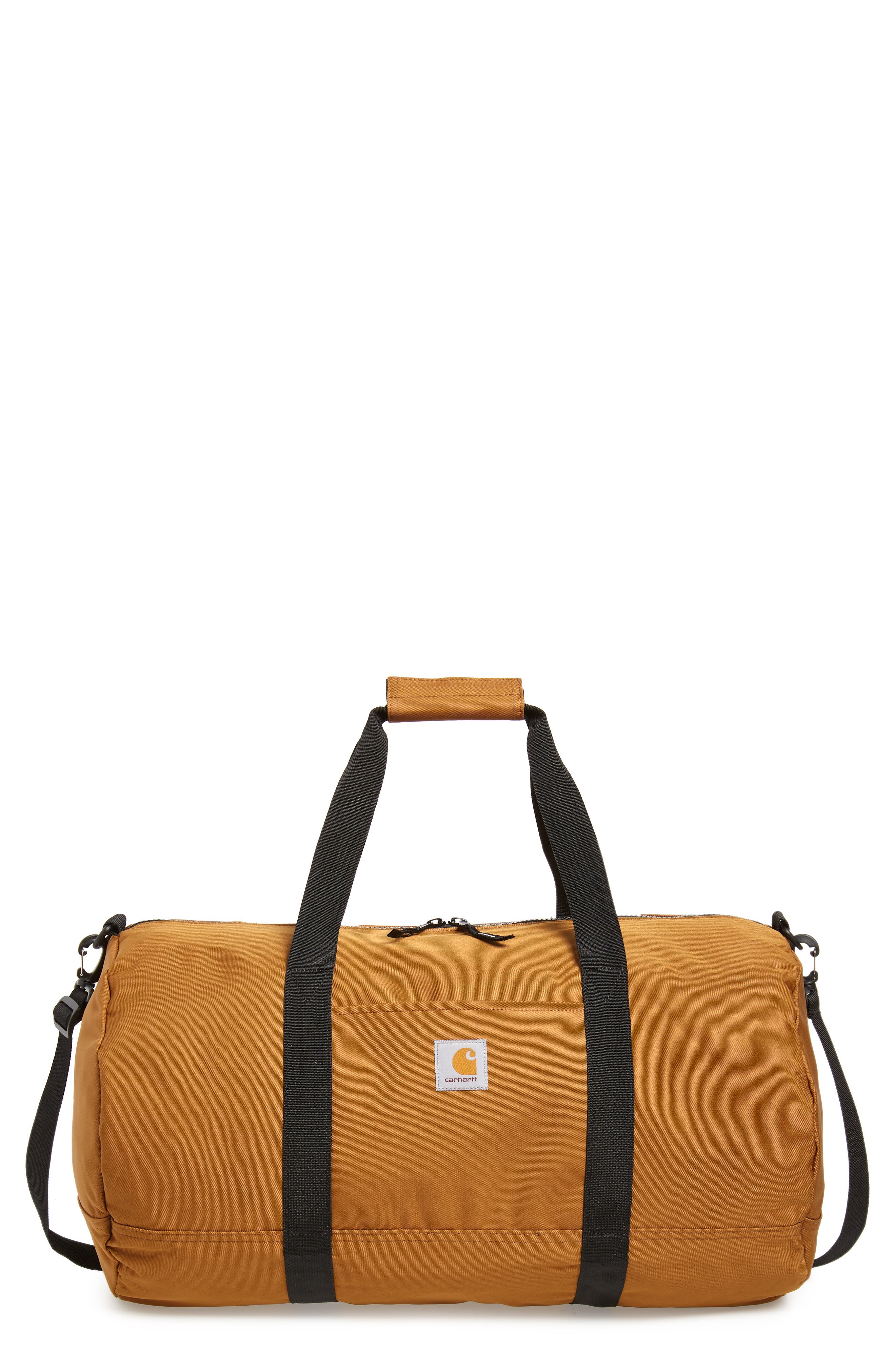 Wright Water Repellent Duffel Bag, Main, color, HAMILTON BROWN