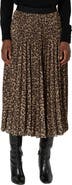 GERARD DAREL Babette Pleated Midi Skirt
