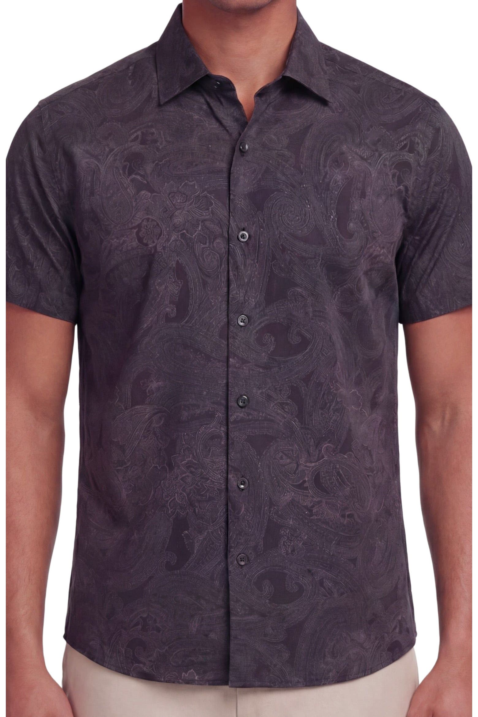 Color Explosion Event For Kids Lords of Harlech Paisley Explosion Mens Printed Button Up Shirt (Men ...