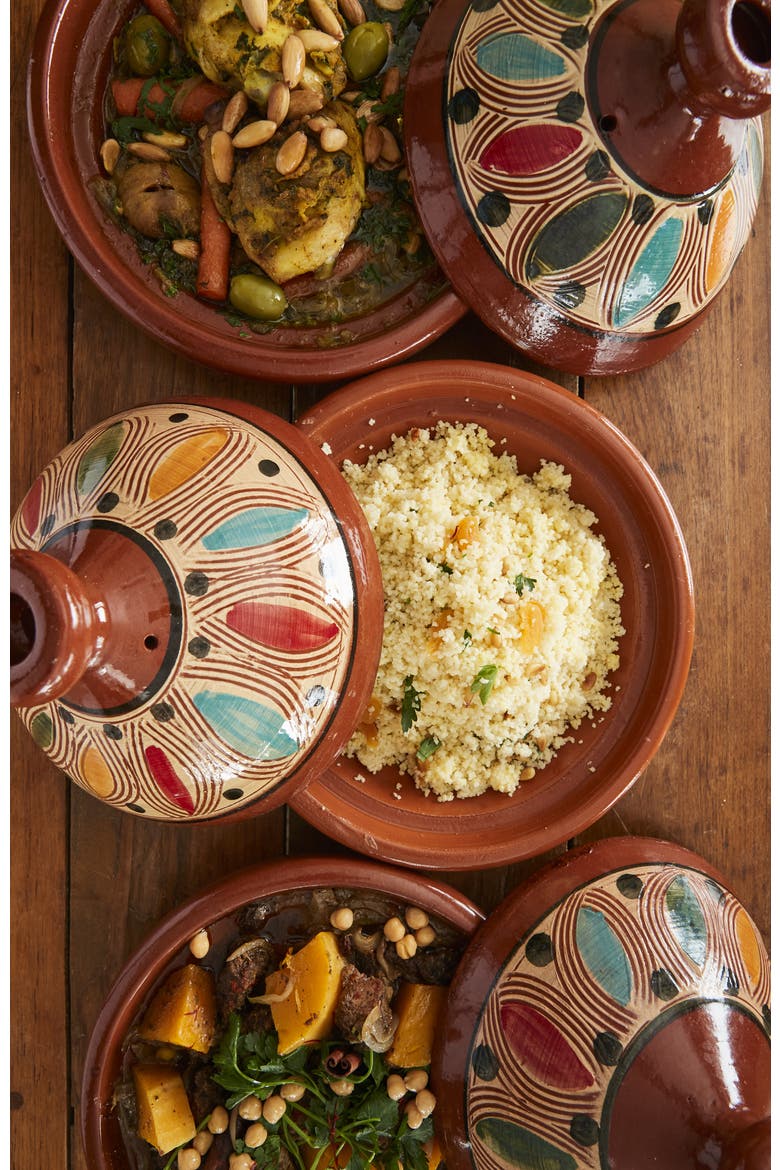 Cooking Tagine for Two, Alternate, color, RED