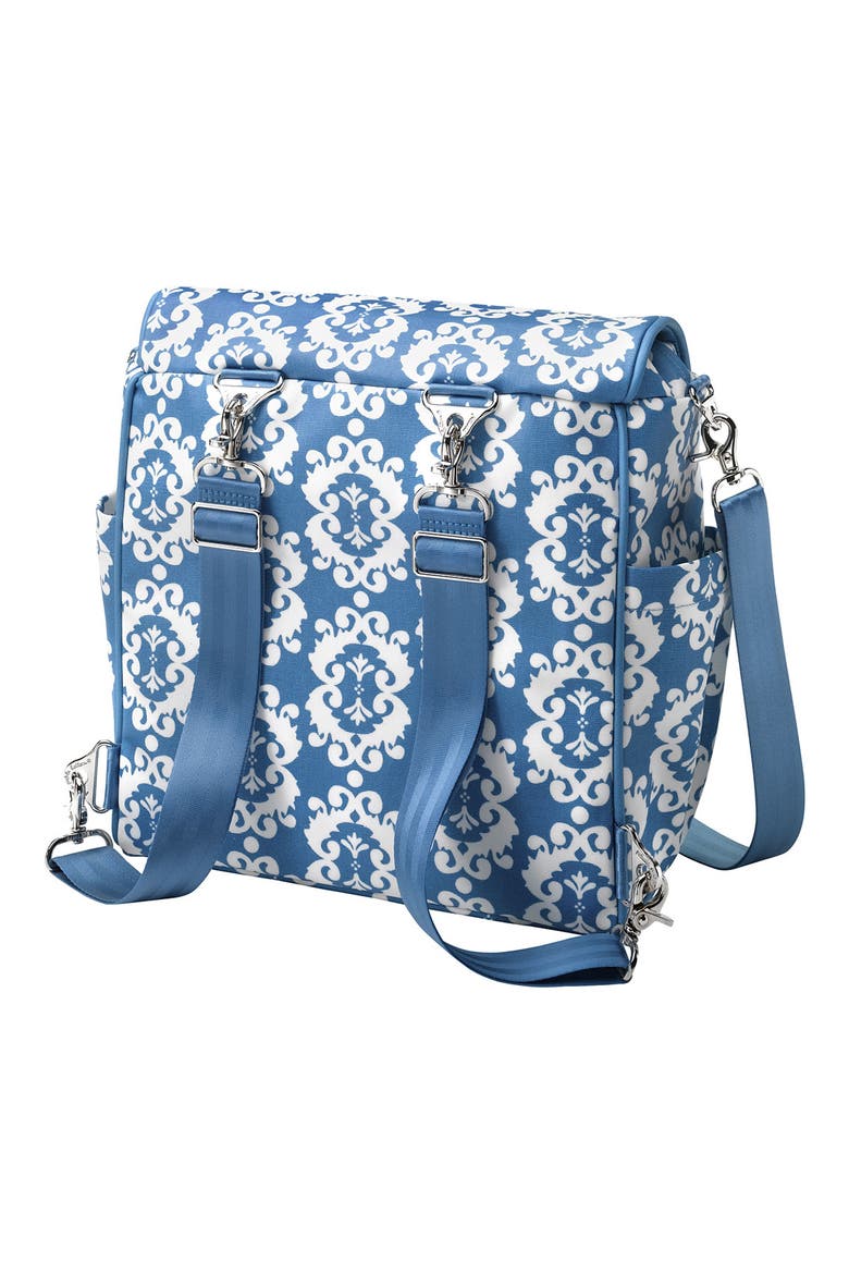 'Boxy Glazed' Diaper Bag, Alternate, color, IDYLLIC IBIZA