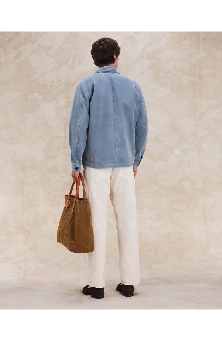 Fortela Helvetica Solarized Cotton Overshirt, Alternate, color, S01