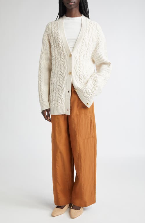 Vince Fluid Utility Pants In Brown