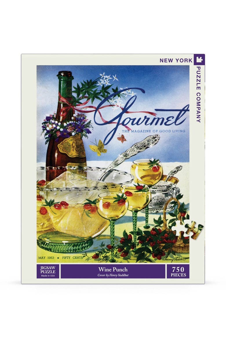 NEW YORK PUZZLE COMPANY Wine Punch 750 Piece Puzzle, Main, color, NO COLOR