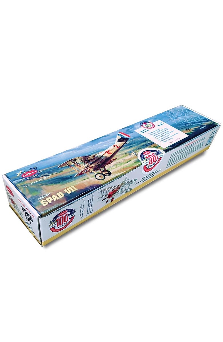 Guillow's 100th Anniversary Series, French Spad Vii, Diy Airplane Model Kit, Alternate, color, Multicolored