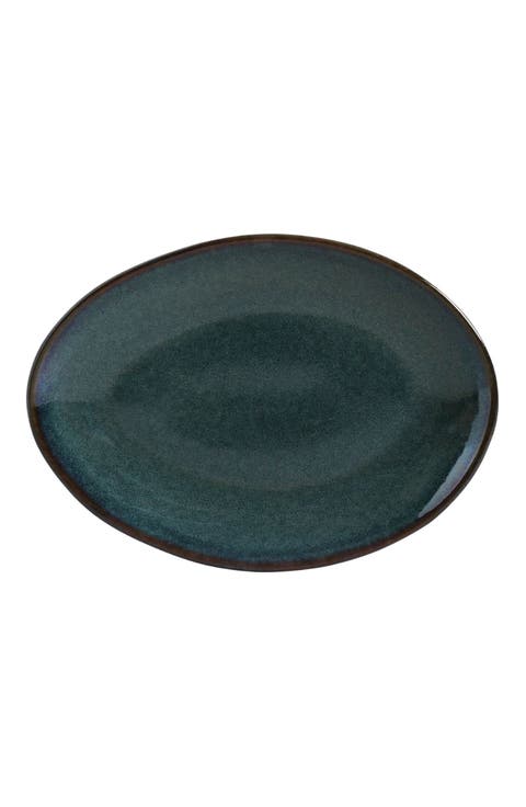 Oval Dessert Plate Set of 4