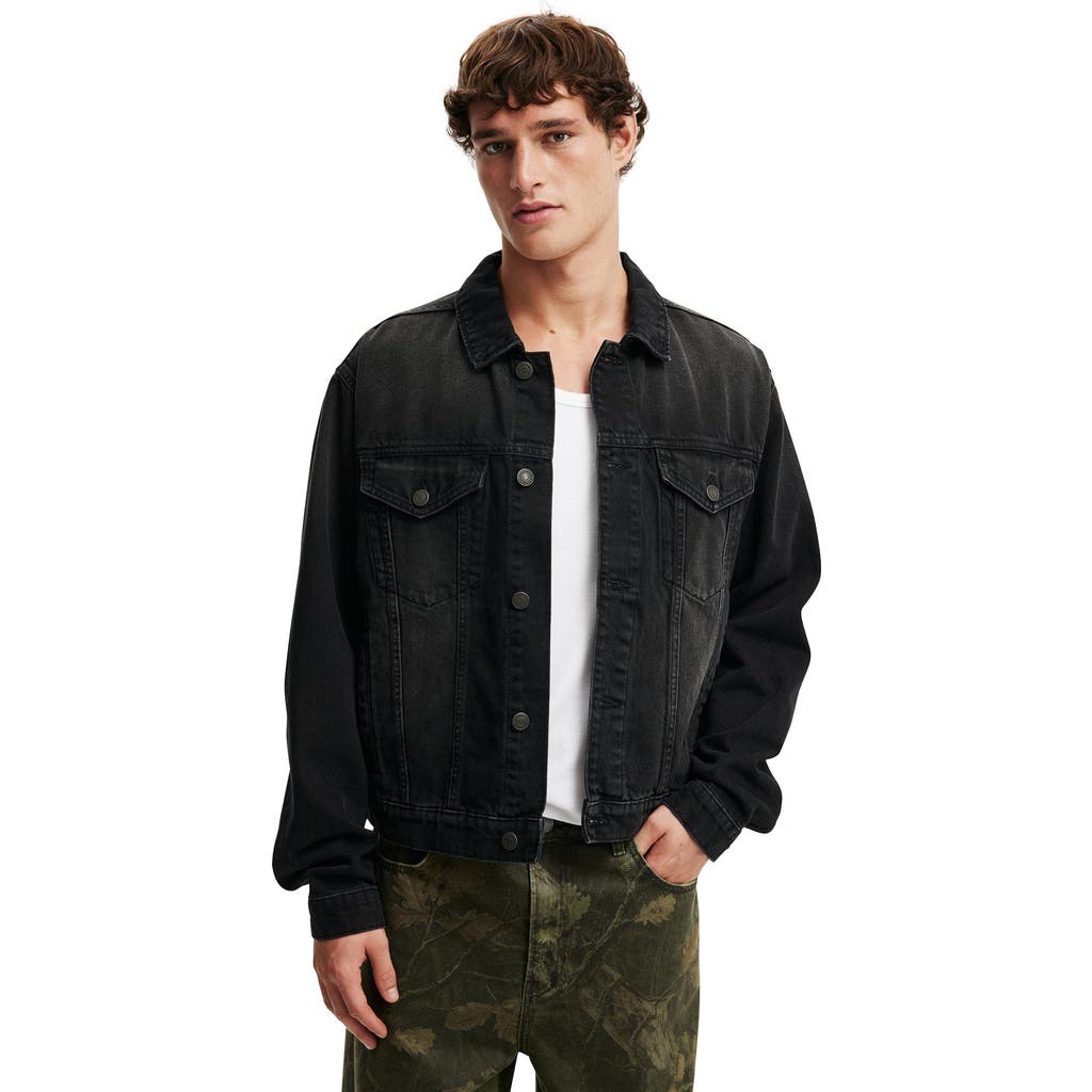 COTTON ON COTTON ON DENIM TRUCKER JACKET