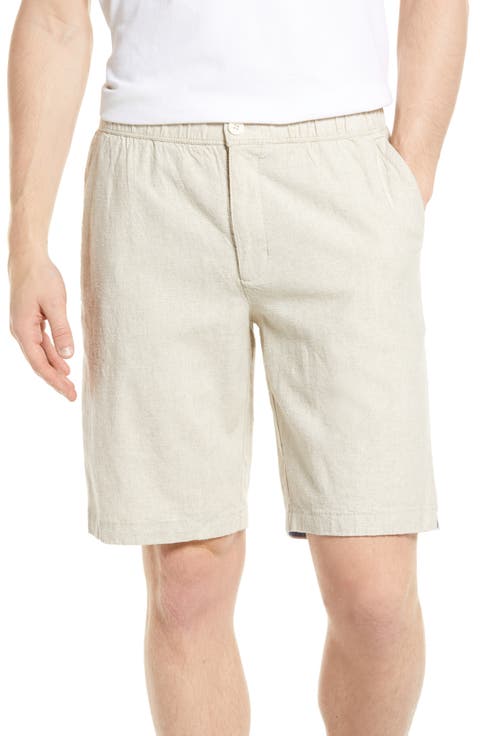 Linen in Paradise Flat Front Shorts