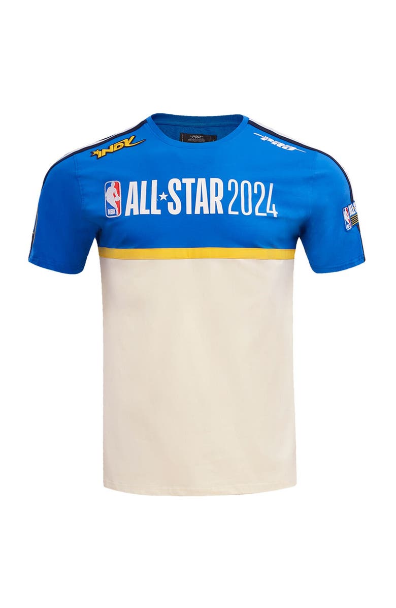 PRO STANDARD Unisex Pro Standard  Cream 2024 NBA All-Star Game Chenille T-Shirt, Alternate, color, 