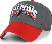 '47 Men's '47 Charcoal Atlanta Falcons Split Block MVP Adjustable Hat
