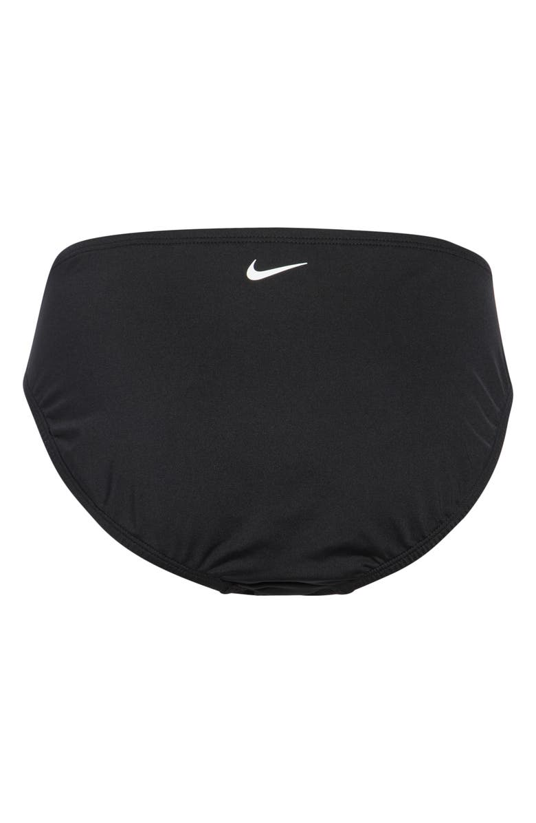 Nike Brief Bikini Bottoms, Alternate, color, Black
