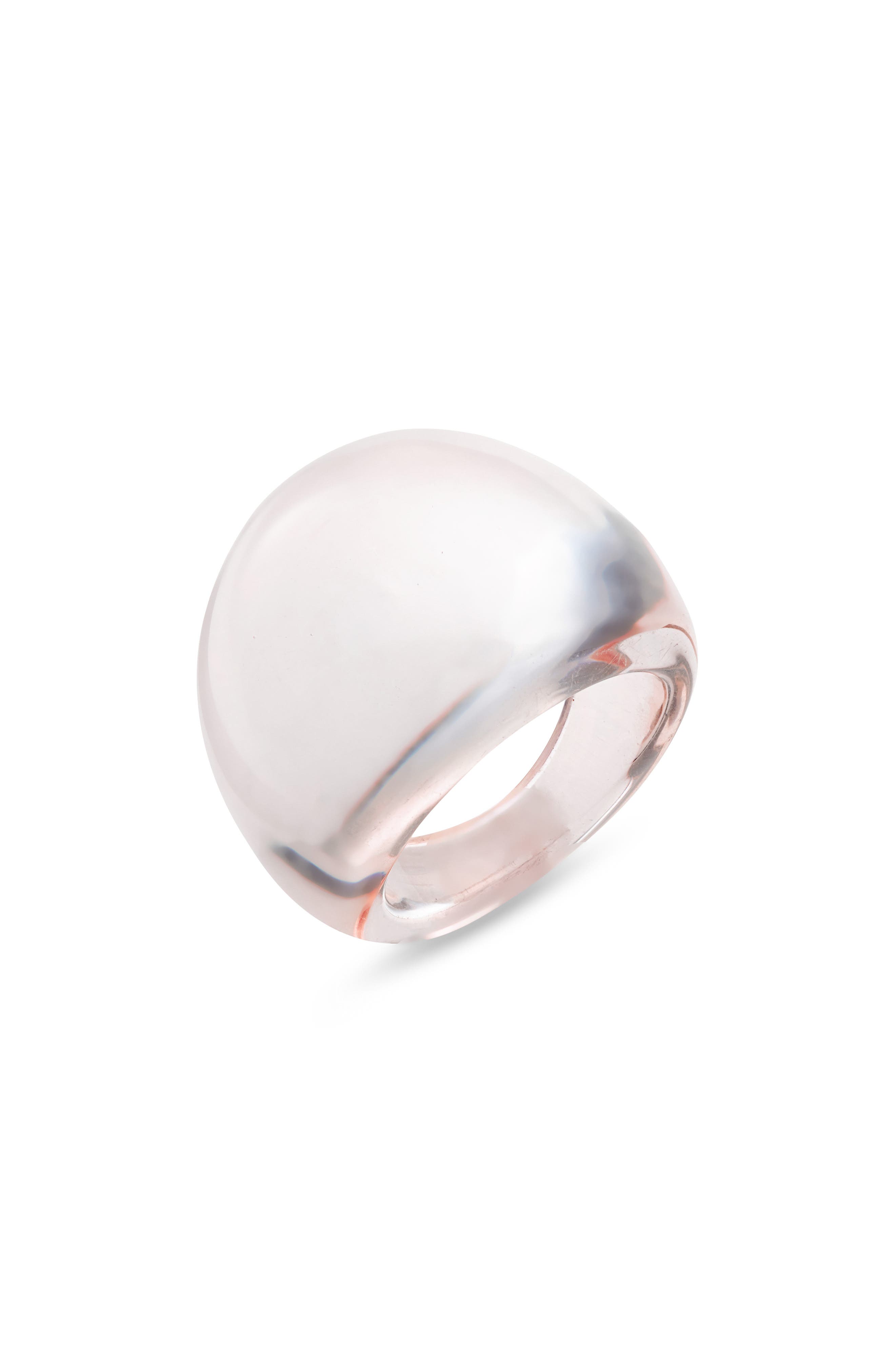 VIDAKUSH Pink Jelly Ring 