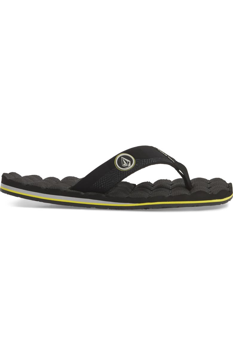 Volcom 'Recliner' Flip Flop, Alternate, color,