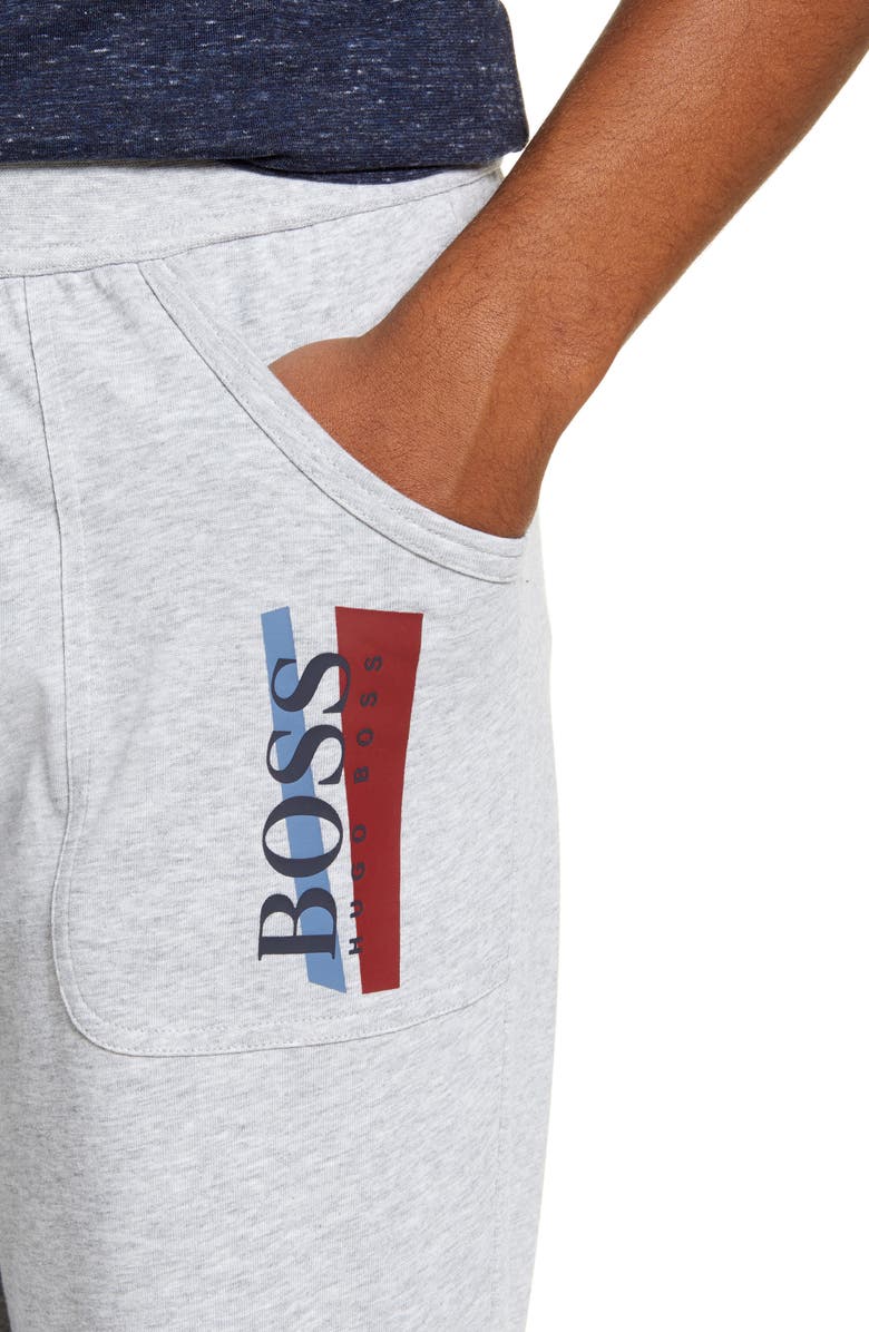 BOSS Authentic Cotton Lounge Pants, Alternate, color, 