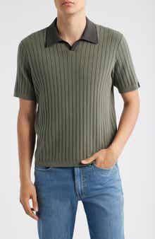rag & bone Sanford Rib Johnny Collar Polo