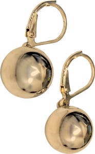Argento Vivo Sterling Silver Ball Drop Earrings