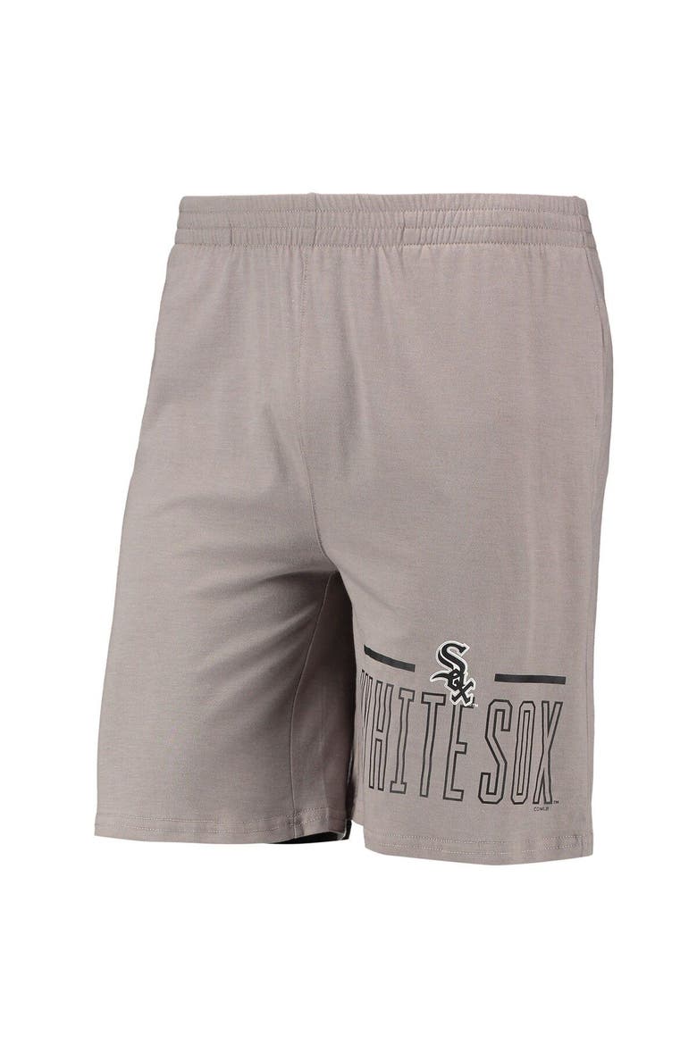 Men's Concepts Sport Gray/Black Chicago White Sox Meter T-Shirt and Shorts Sleep Set, Alternate, color, Gray