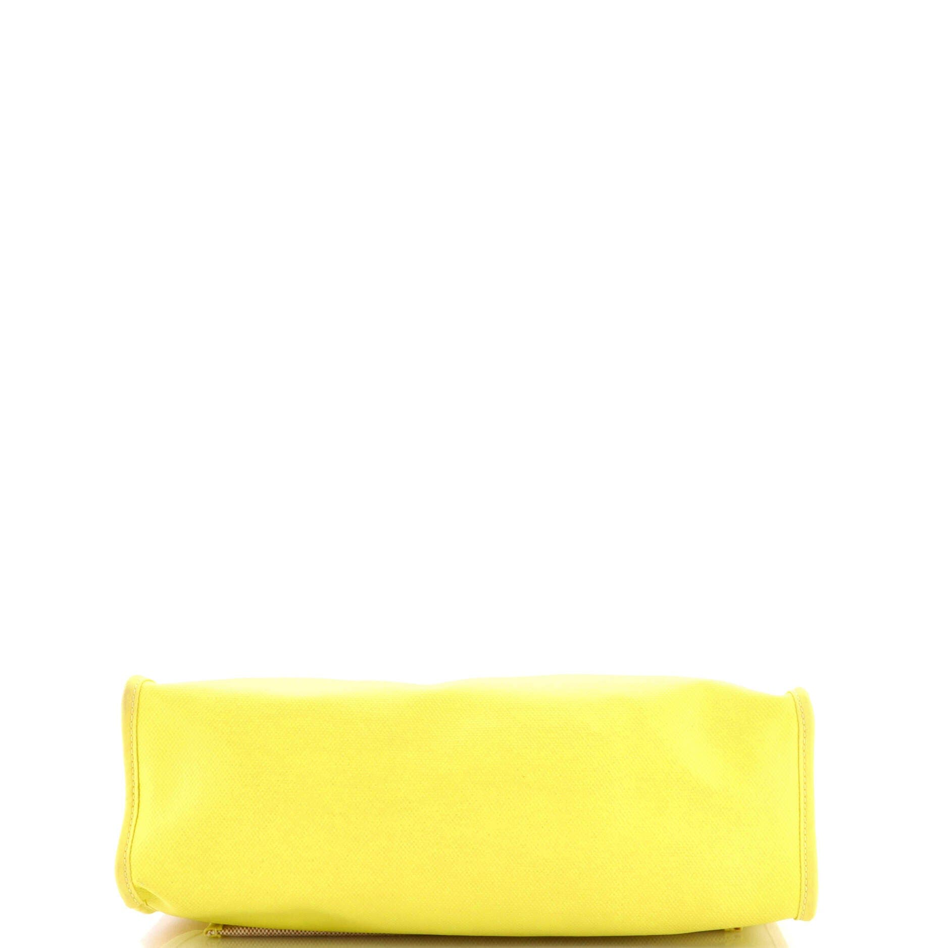 Herbag Zip Berline Vache Canvas and Leather 31, Alternate, color, Lime