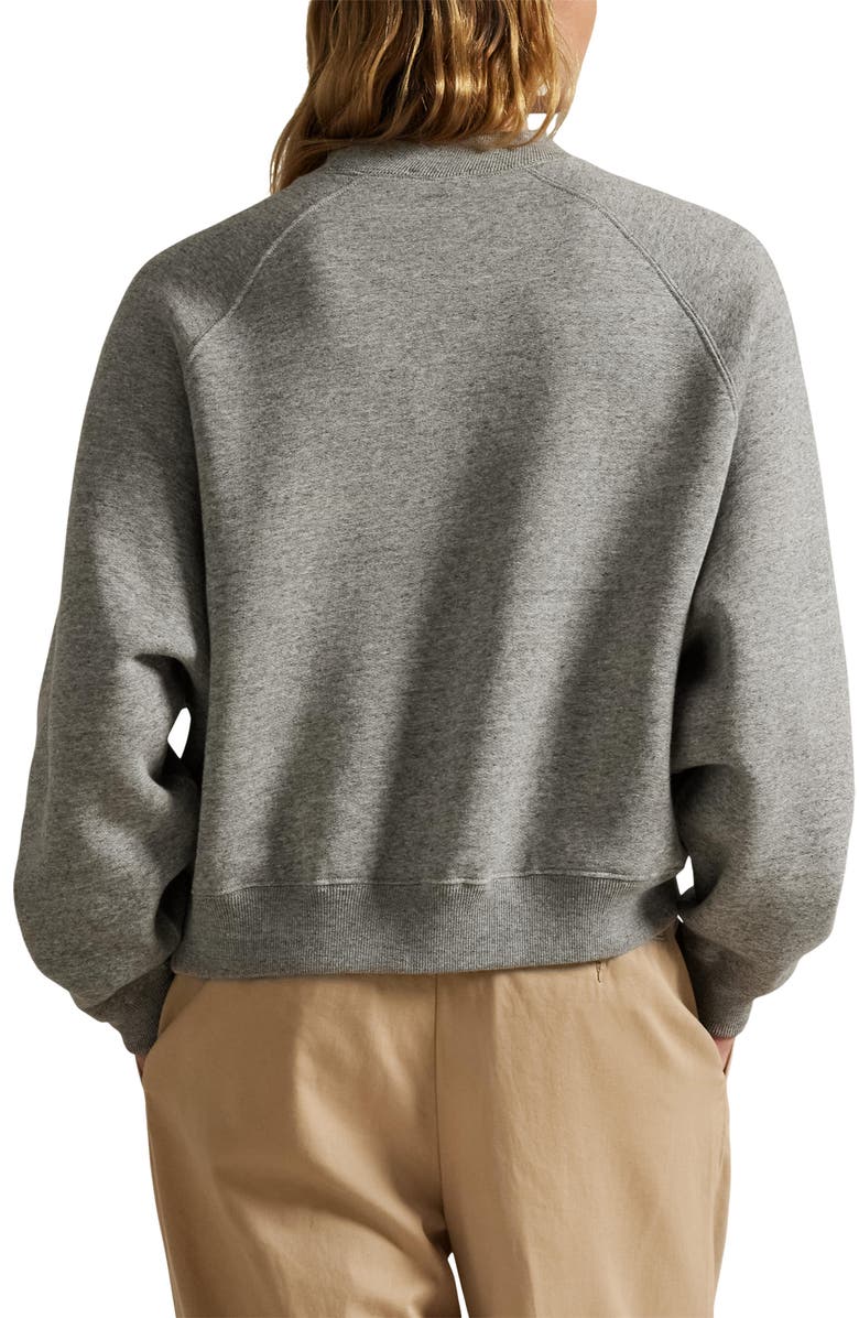 Polo Ralph Lauren Arctic Fleece Crewneck Sweatshirt, Alternate, color, Grey Heather