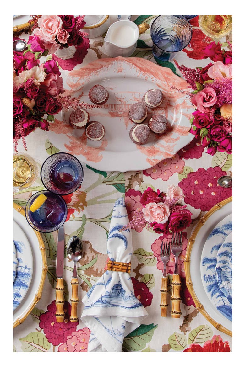 Country Estate Set of 4 Cotton Sateen Napkins, Alternate, color, DELFT BLUE