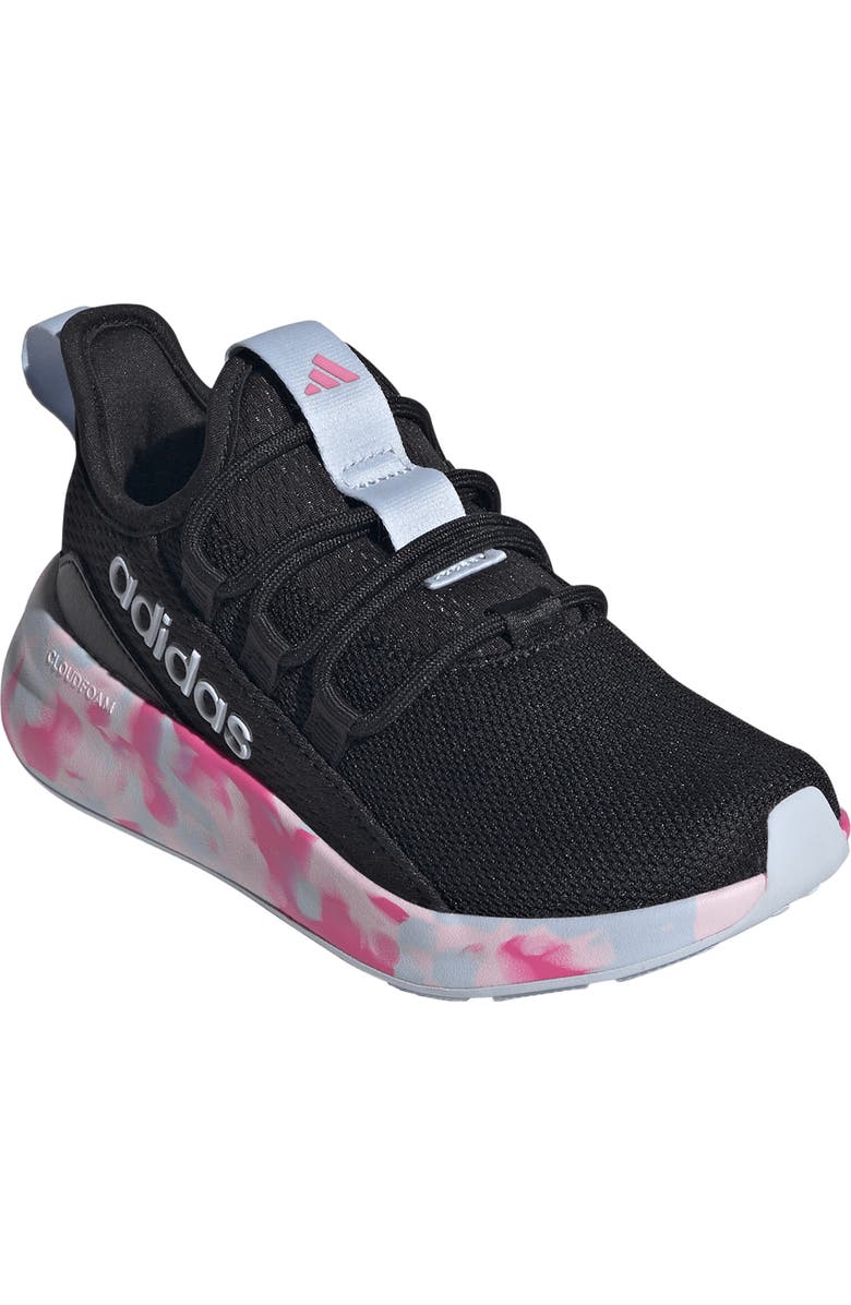 adidas Kids' Lite Racer Adapt 8.0 Sneaker, Main, color, Black/ Crystal Sky/ Shock Pink