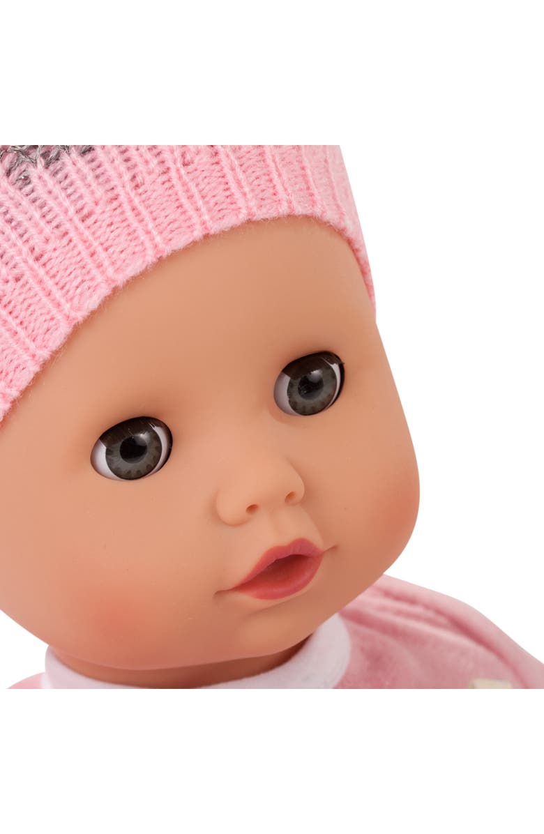 Gotz Hedgehog 13" Soft Body Baby Doll with Bald Head, Alternate, color, Multicolored