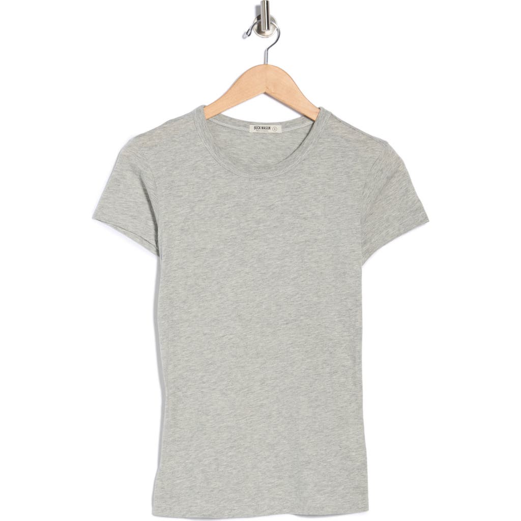Buck Mason Slim Fit Crewneck T-shirt In Gray