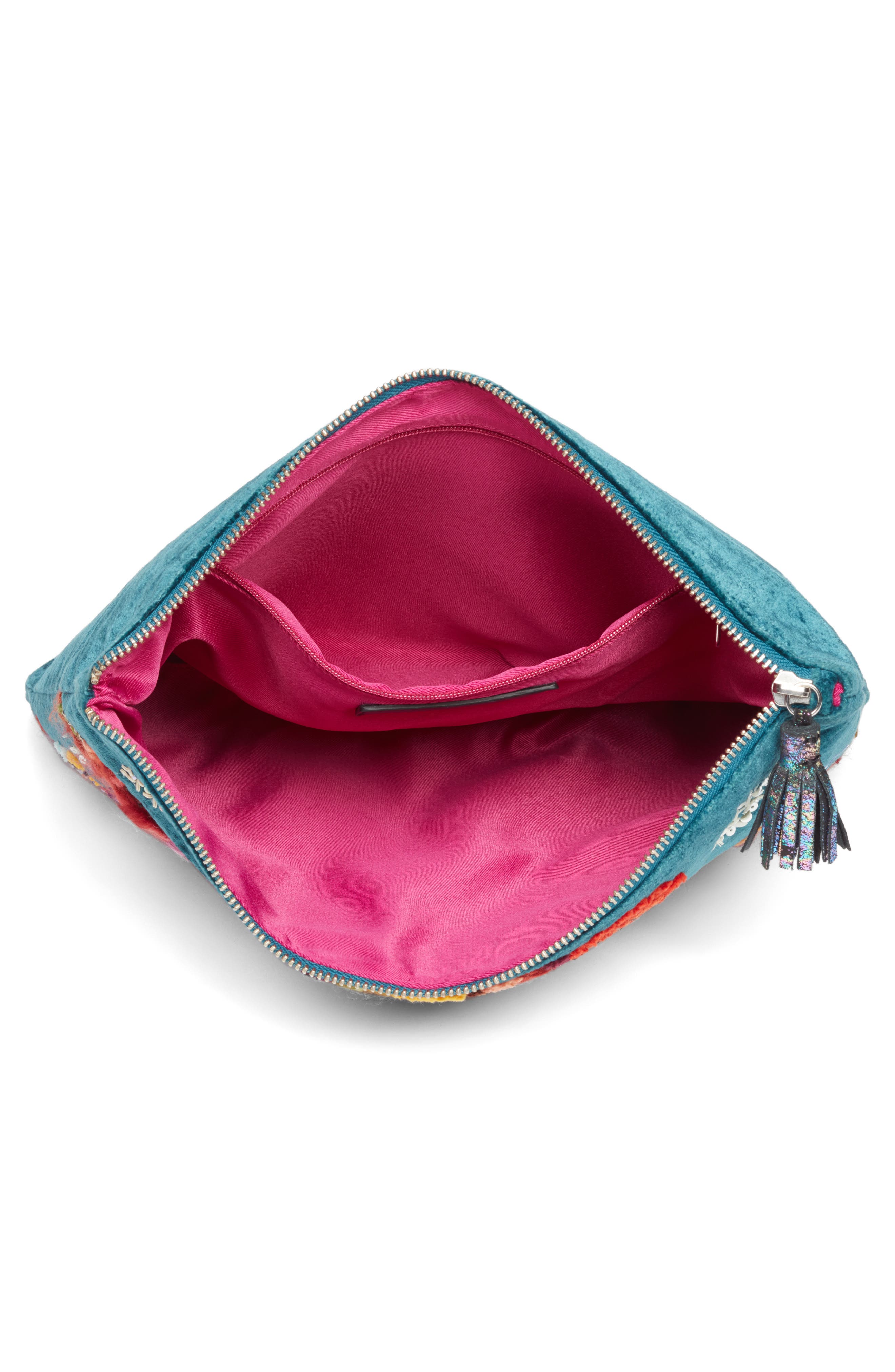 Steve Madden Embellished Clutch, Alternate, color, 