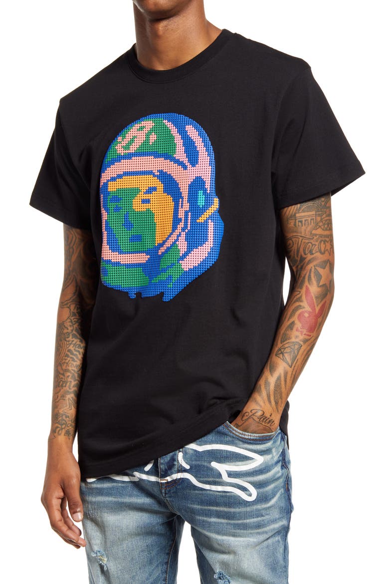 Men's BB Spectrum Graphic Tee, Main, color, BLACK