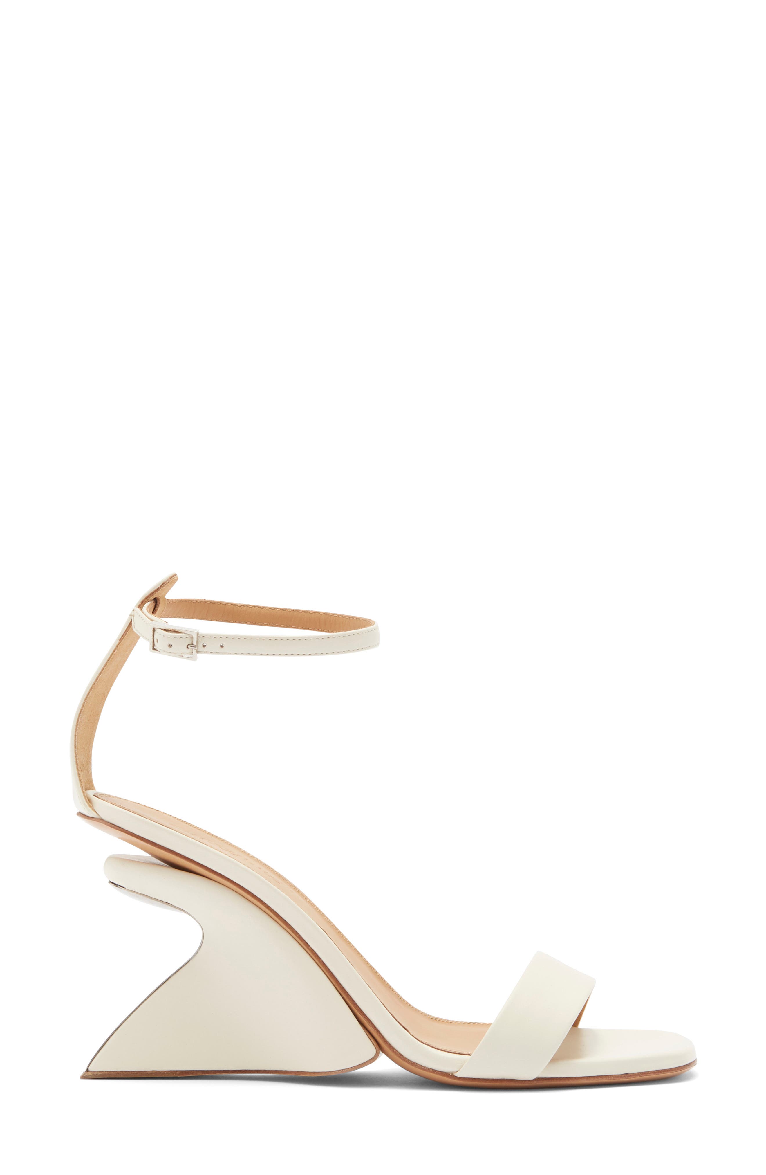 Off-White Jug Wedge Sandal, Alternate, color, Off White Off White