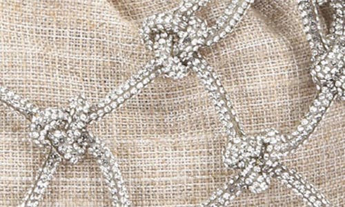 KURT GEIGER KURT GEIGER LONDON SMALL CRYSTAL MACRAMÉ BAG 