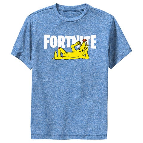 Boy's Fortnite Peel Yourself Logo  Performance Graphic T-Shirt
