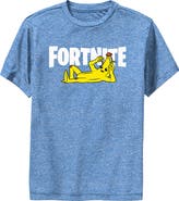 FORTNITE Boy's Fortnite Peel Yourself Logo Performance Graphic T-Shirt