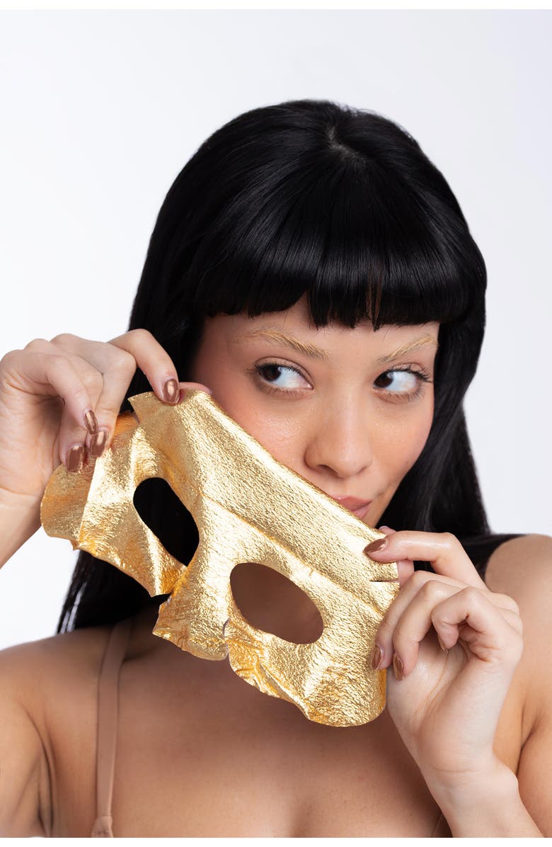 Skin Gym Red Carpet VIP<sup>™</sup> Gold Foil Face Mask, Alternate, color, 