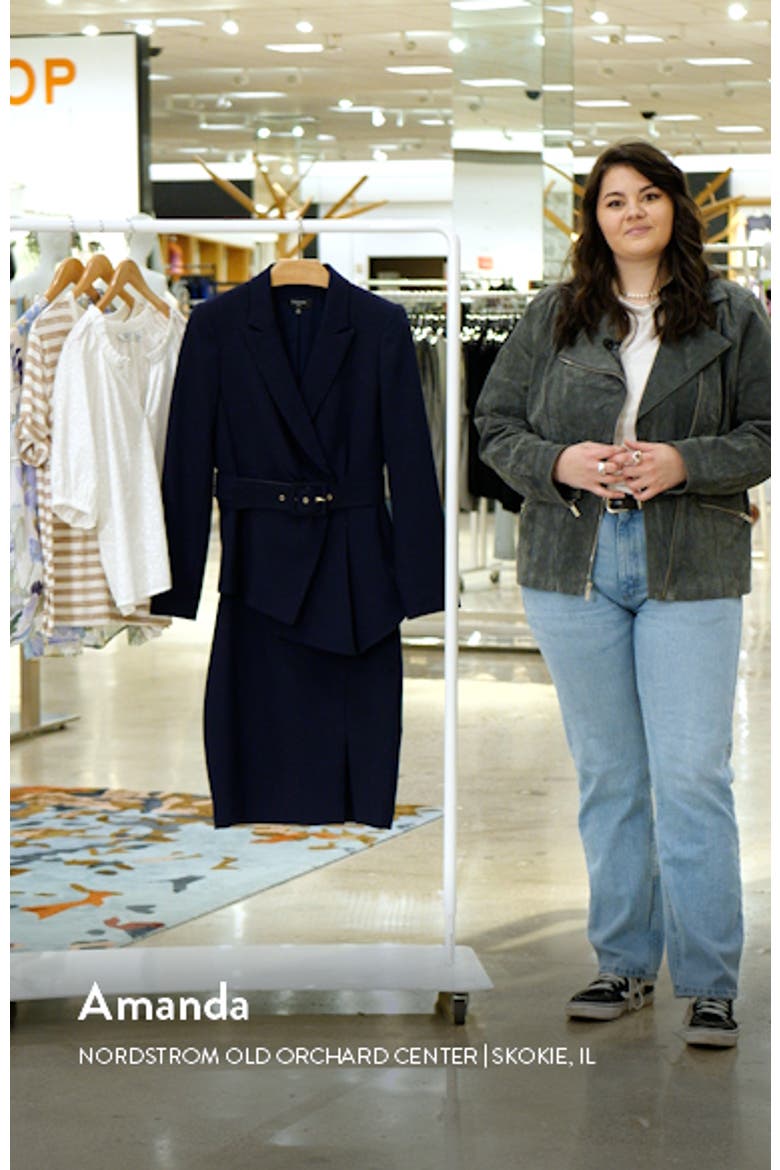 Nested Belted Jacket and Skirt video