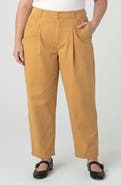 Liverpool Los Angeles Pleated High Waist Ankle Tapered Pants