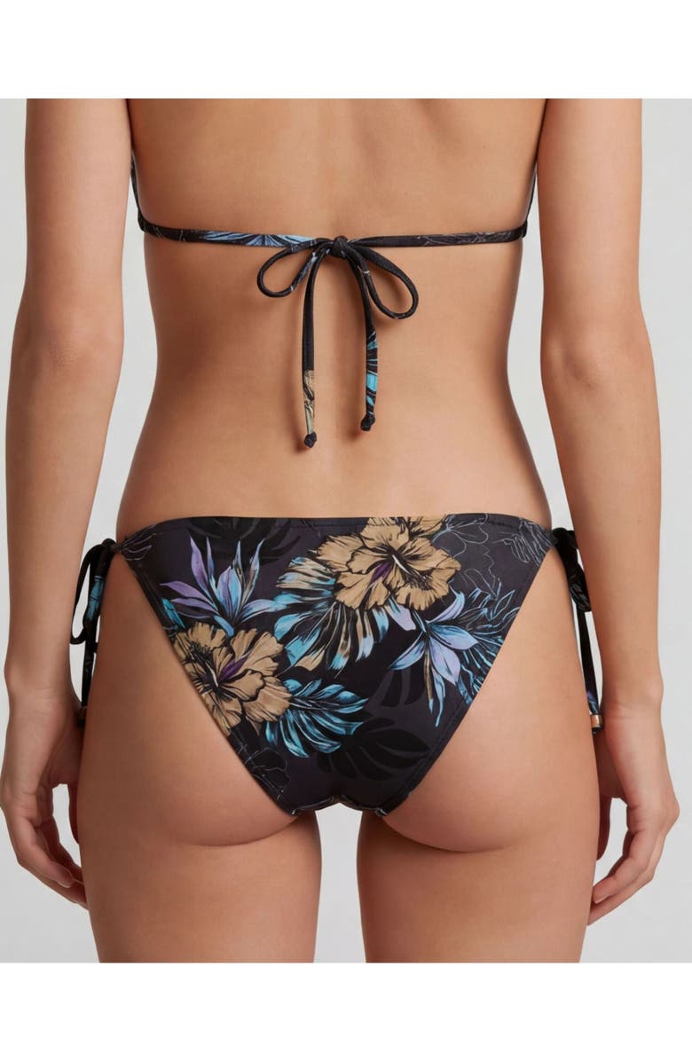 Lords of Harlech Exotic Floral Womens Bikini Bottom, Alternate, color, Exotic Floral Black