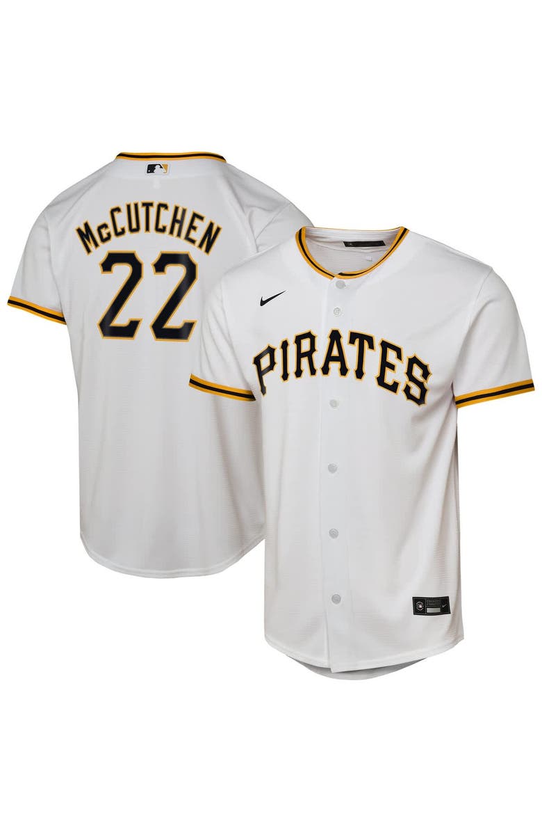 Nike Youth Nike Andrew McCutchen White Pittsburgh Pirates Home Replica Player Jersey, Main, color, 