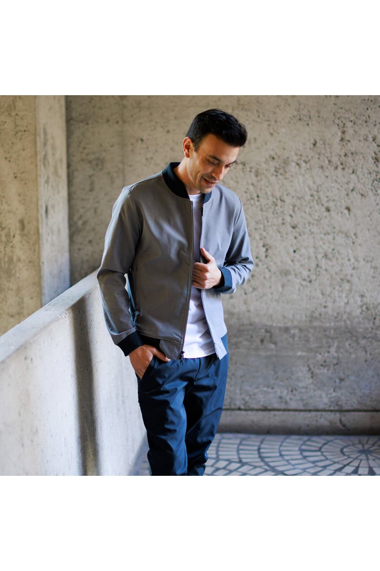 Tour Bomber, Alternate, color, Slate