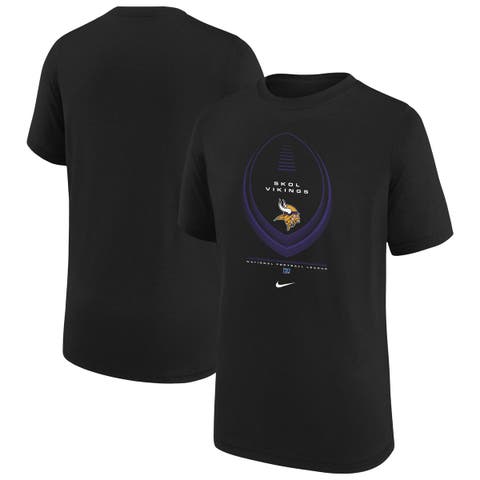 Youth Nike  Black Minnesota Vikings Icon Legend Dri-FIT T-Shirt