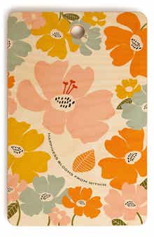 Deny Designs Gale Switzer Happiness Blooms Cutting Board