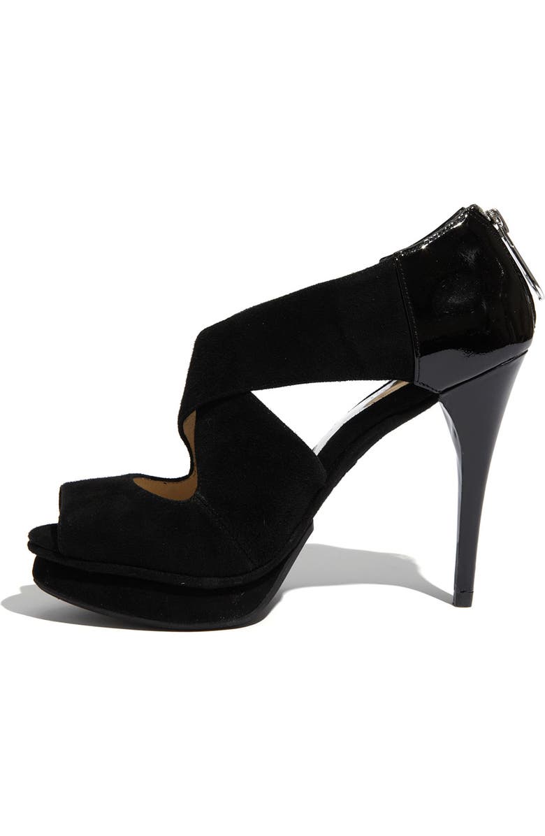 MICHAEL Michael Kors 'Elena' Cross Strap Sandal, Alternate, color,