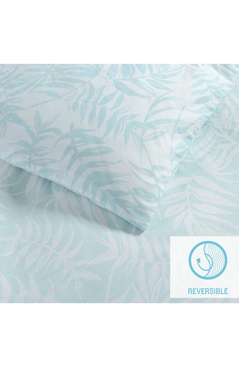 Tommy Bahama Art of Palms Comforter Set, Alternate, color, Blue Lagoon