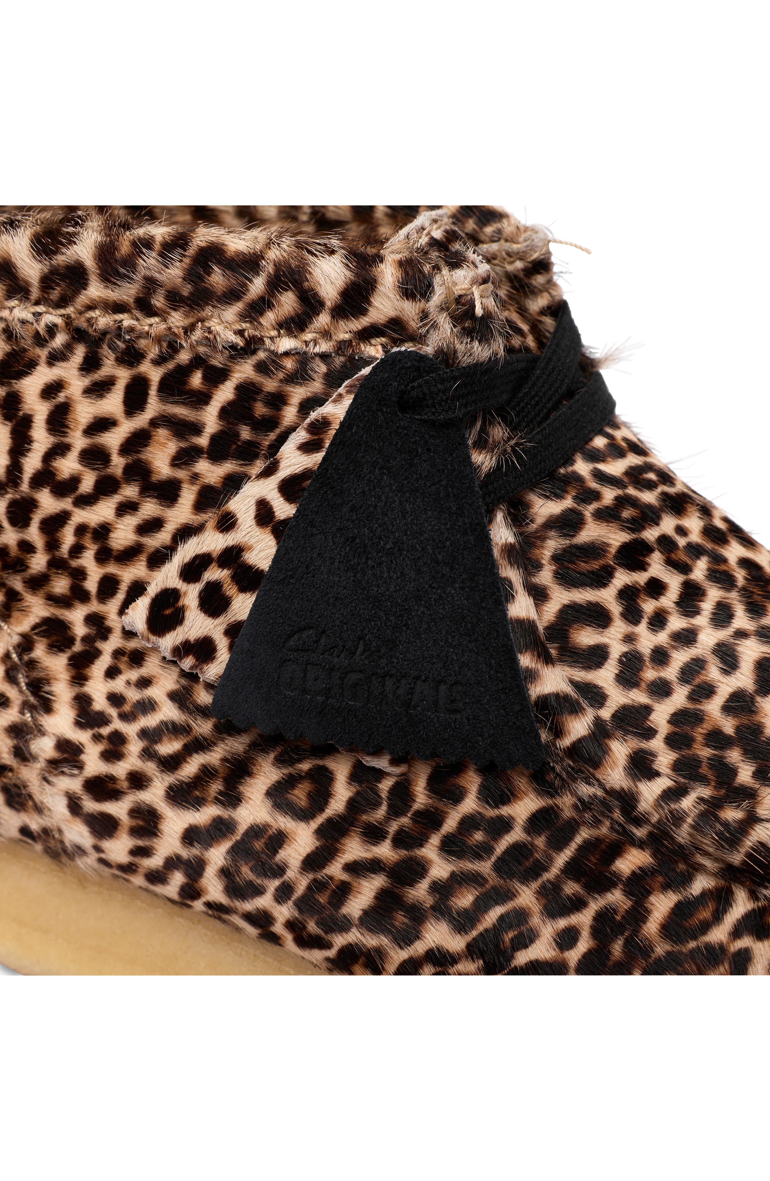 Clarks<sup>®</sup> Originals Wallabee Genuine Calf Hair Chukka, Alternate, color, 