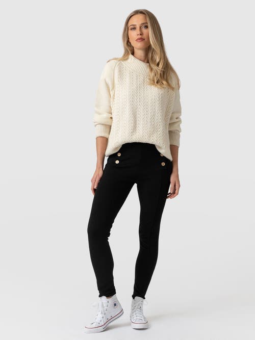 Saint + Sofia Chelsea Legging In Black