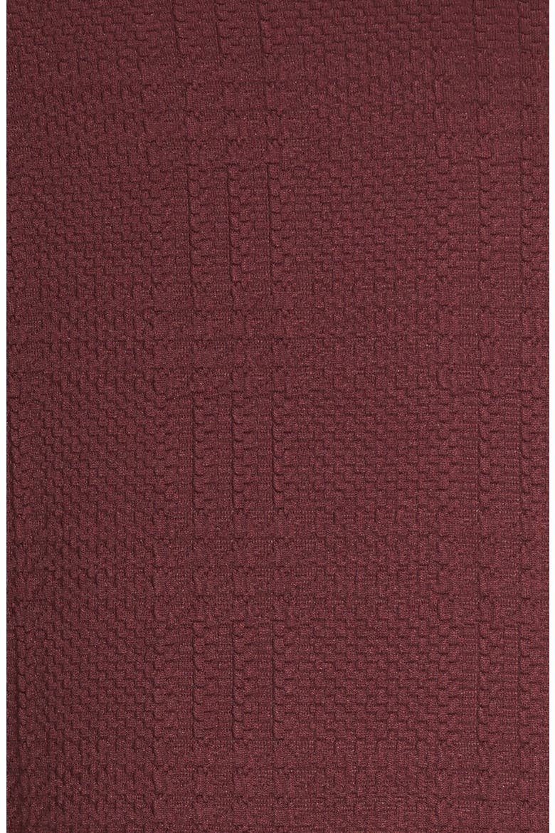 Textured Tube Skirt, Alternate, color, BURGUNDY STEM
