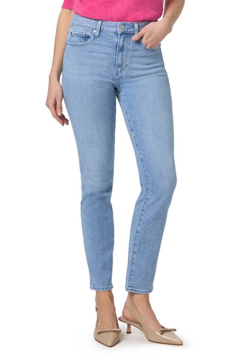 PAIGE Gemma High Waist Cigarette Jeans, Main, color, 