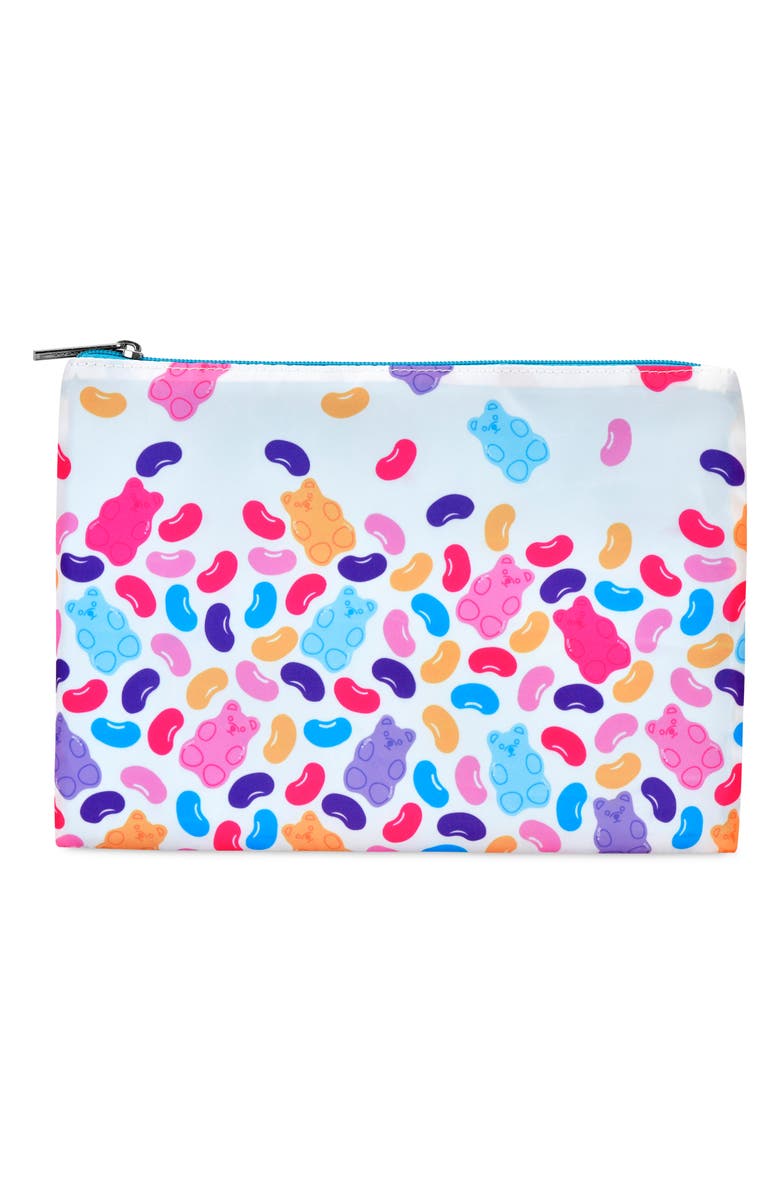 Iscream Kids' Jelly Bears Cosmetic Bag Trio, Alternate, color, Multi Blue