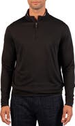 TailorByrd Modal Blend Quarter Zip Polo