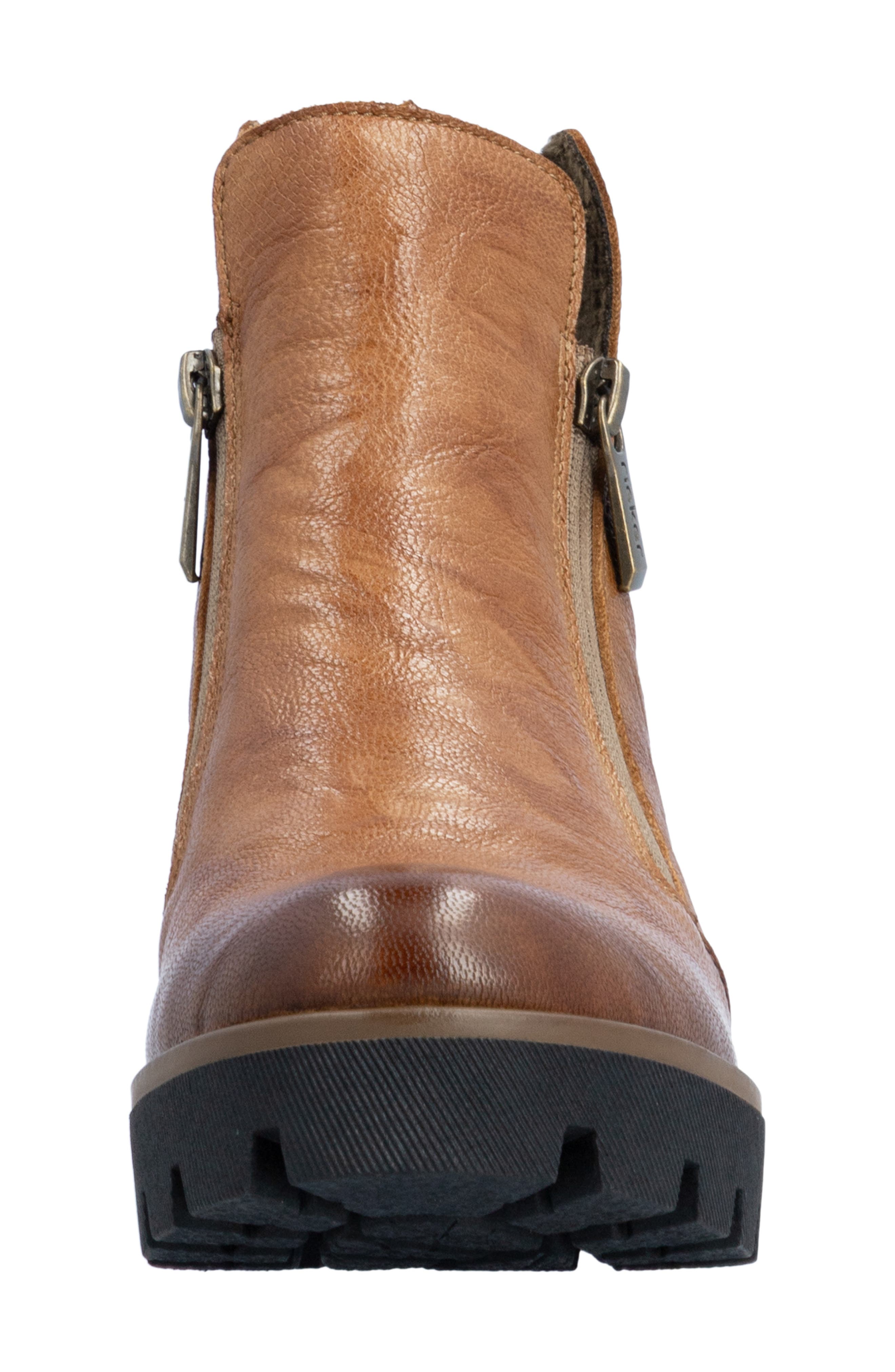 Amalia 54 Leather Bootie, Alternate, color, CUOIO